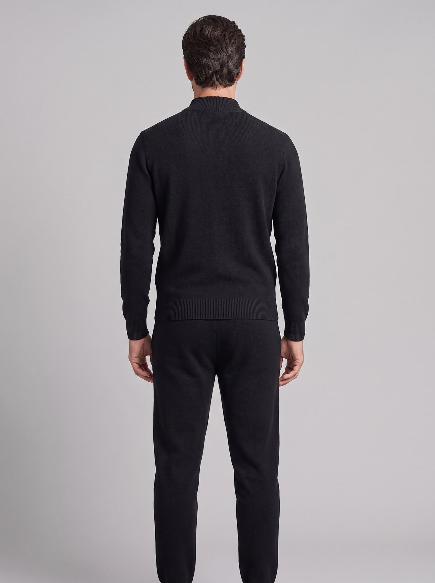 Herren Wollstrickset mit Stehkragen | Emanuel_8