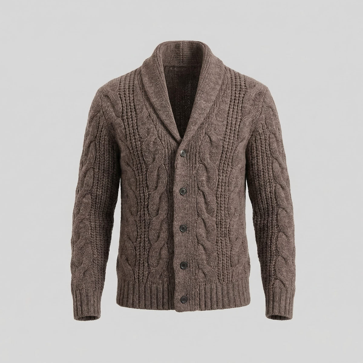 Herren Wollstrickjacke mit Schalkragen | Thorsten