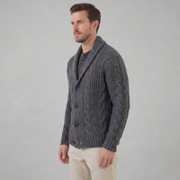 Herren Wollstrickjacke mit Schalkragen | Thorsten