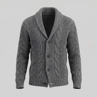 Herren Wollstrickjacke mit Schalkragen | Thorsten