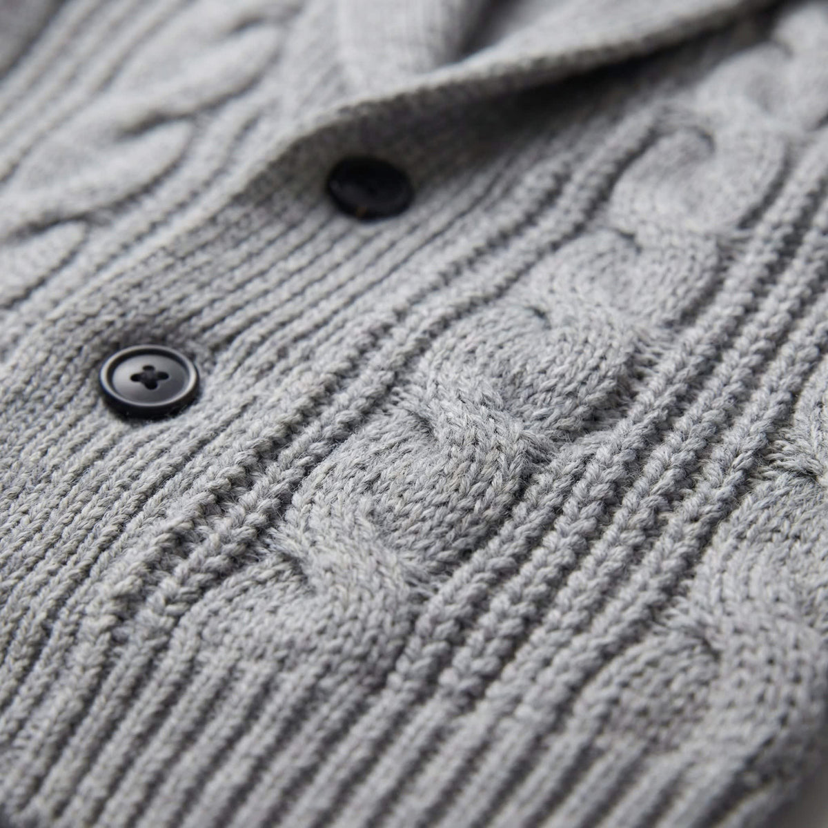 Herren Wollstrickjacke mit Schalkragen | Thorsten_19