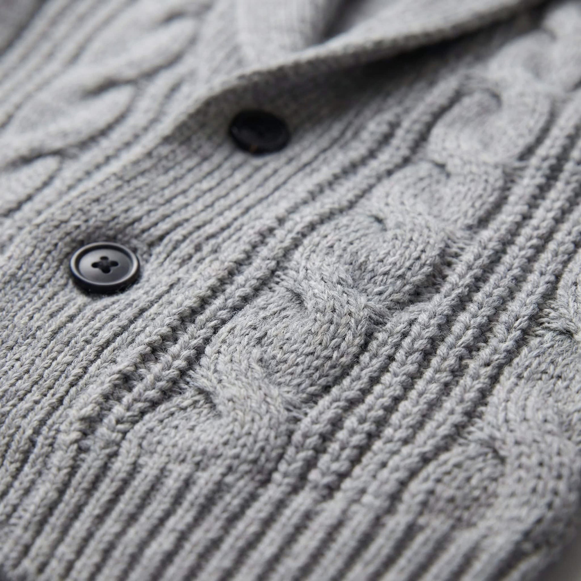 Herren Wollstrickjacke mit Schalkragen | Thorsten