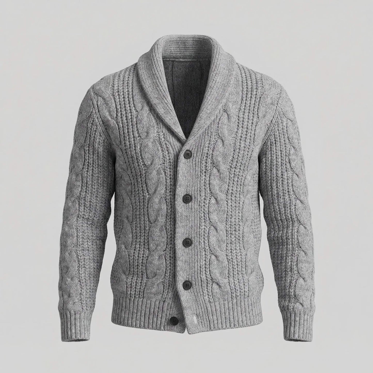 Herren Wollstrickjacke mit Schalkragen | Thorsten_20
