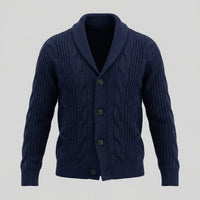 Herren Wollstrickjacke mit Schalkragen | Thorsten