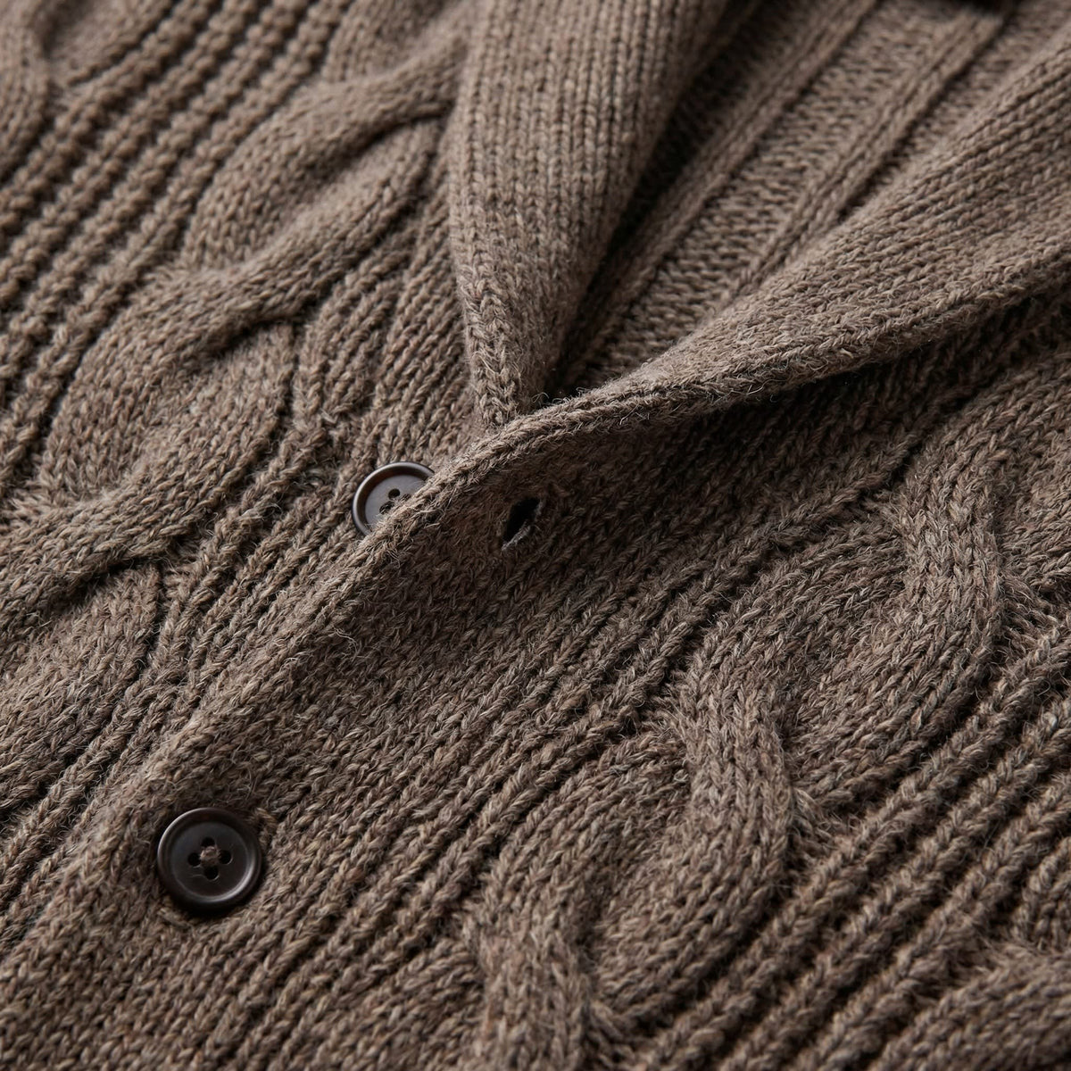 Herren Wollstrickjacke mit Schalkragen | Thorsten