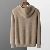 Herren Wollstrickjacke mit Kapuze | Urban