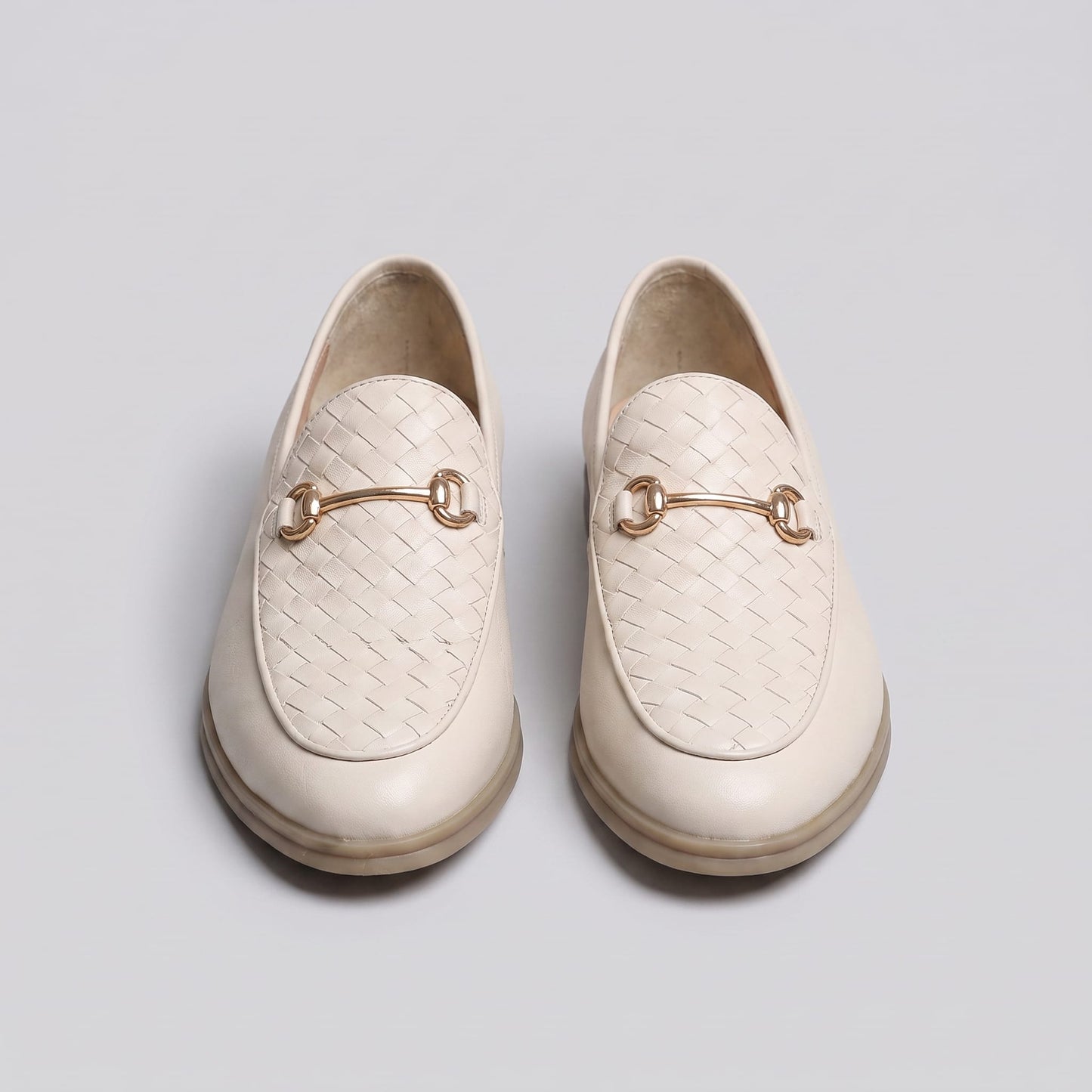 Herren Kunstlederloafer in Flechtoptik mit Trensenspange | Erdmann_8