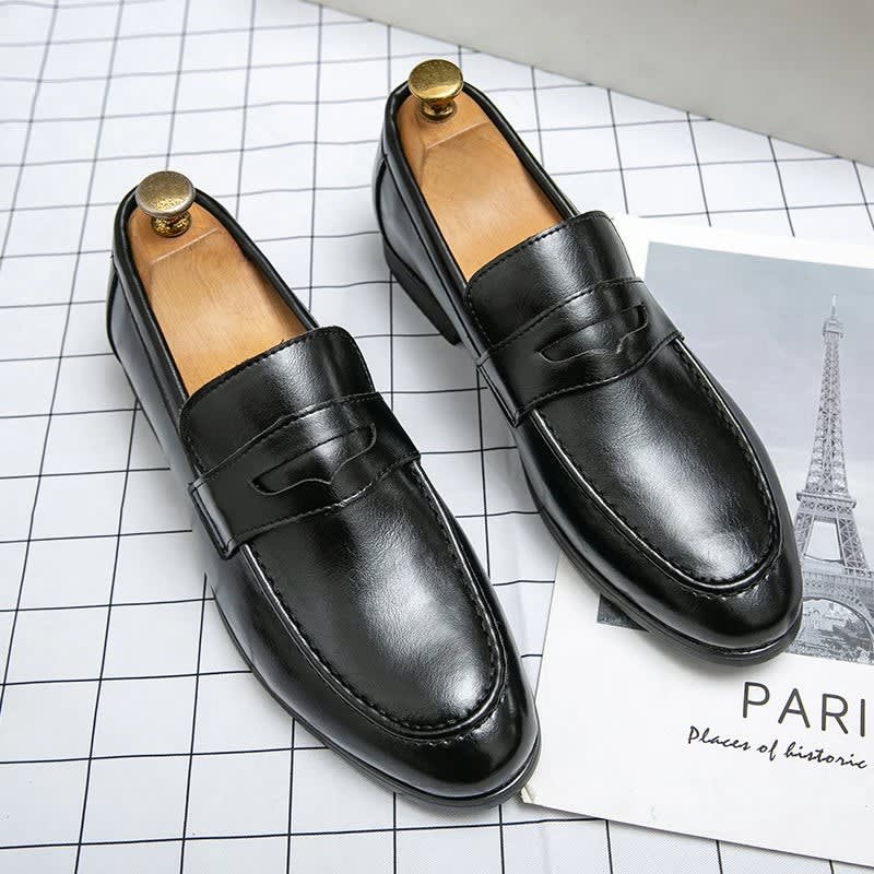 Herren Penny Loafer mit Ziernaht | Marcus