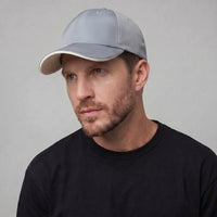 Herren Baseballcap zweifarbig mit Kontrasteinfassung | Heinrich