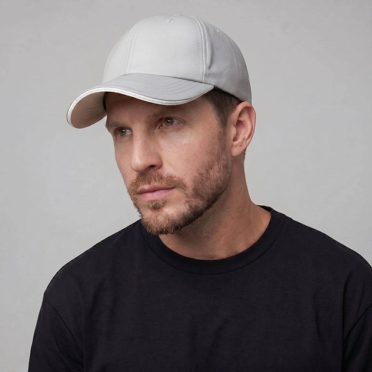 Herren Baseballcap zweifarbig mit Kontrasteinfassung | Heinrich