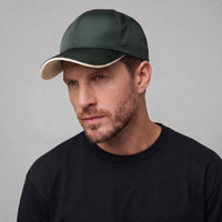 Herren Baseballcap zweifarbig mit Kontrasteinfassung | Heinrich
