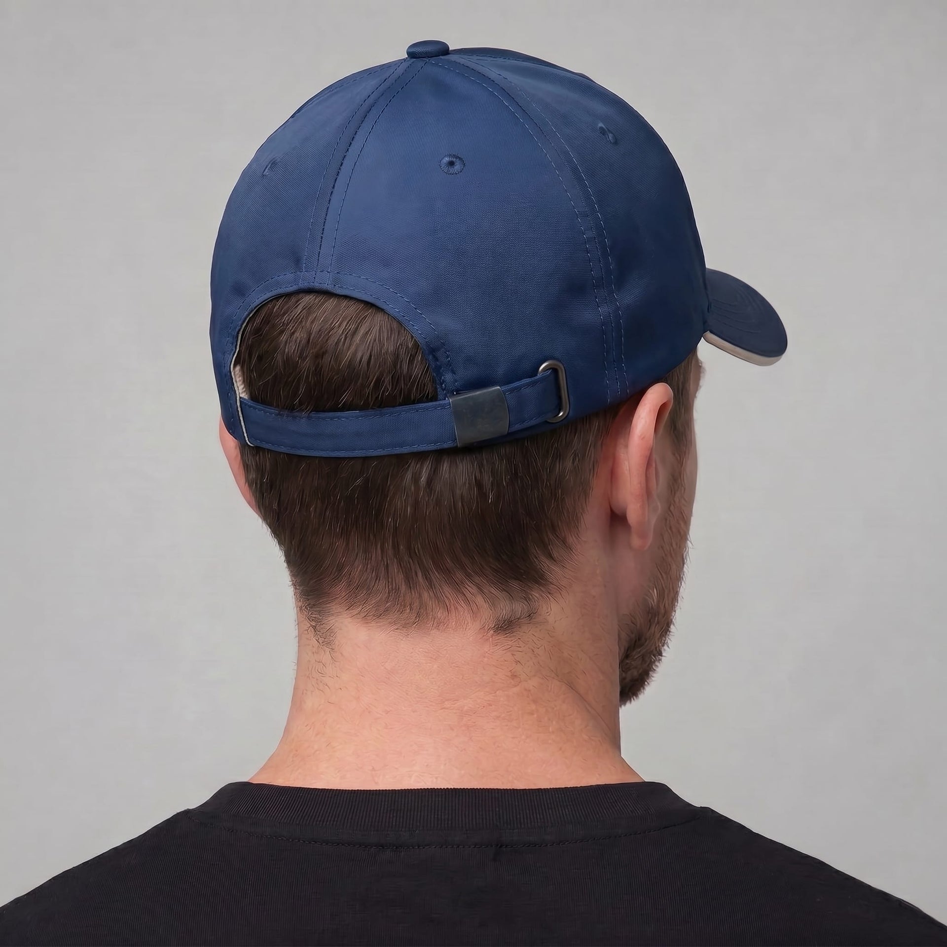 Herren Baseballcap zweifarbig mit Kontrasteinfassung | Heinrich