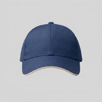 Herren Baseballcap zweifarbig mit Kontrasteinfassung | Heinrich