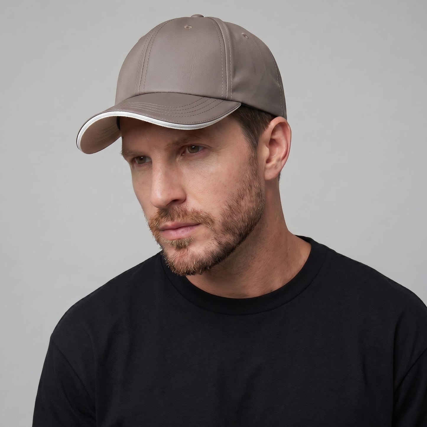 Herren Baseballcap zweifarbig mit Kontrasteinfassung | Heinrich_6
