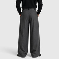 Herren Bundfaltenhose mit Stoffgürtel | Felix