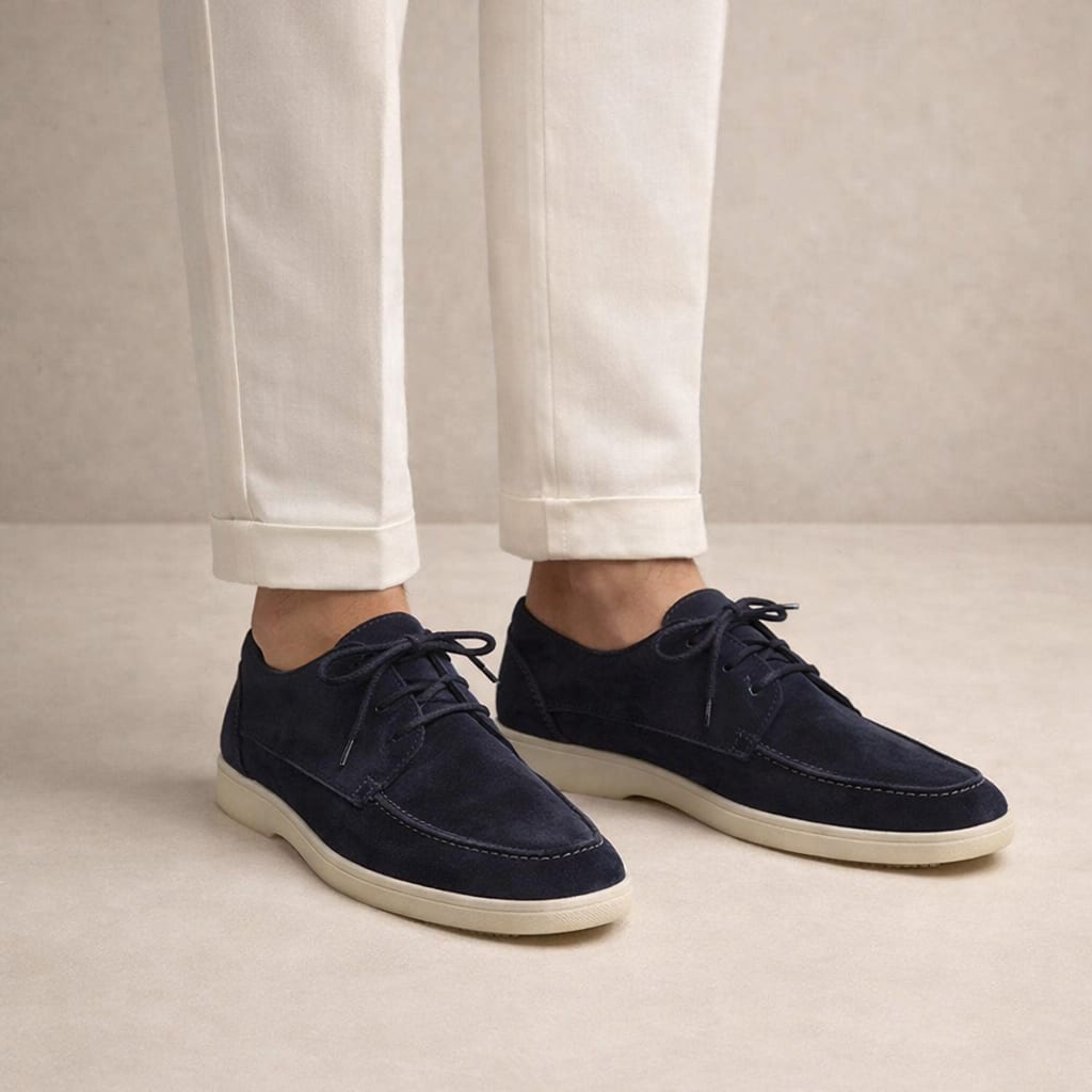 Herren Wildlederschuhe mit Schnürung | Gabriel_4