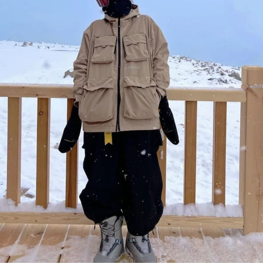 Herren Baggy Winter-Skihose warm für Ski und Snowboard | Andreas_1