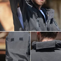Herren Modische Winter-Skijacke Outdoor mit Stehkragen und Fleecefutter | Bertram