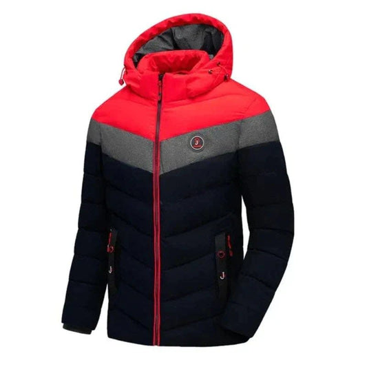 Herren Ski- & Outdoorjacke für den Winter mit Kapuze | Alex_1