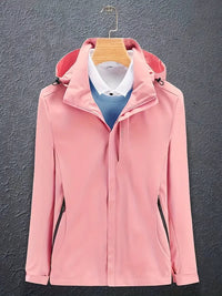Herren Stylische Winter-Skijacke mit Kapuze Langarm | Alwin