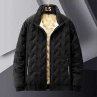 Herren Warme Winter-Ski-Pufferjacke mit Teddyfutter ideal für Wintersport | Bodo
