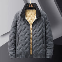 Herren Warme Winter-Ski-Pufferjacke mit Teddyfutter ideal für Wintersport | Bodo