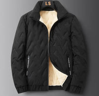 Herren Warme Winter-Ski-Pufferjacke mit Teddyfutter ideal für Wintersport | Bodo