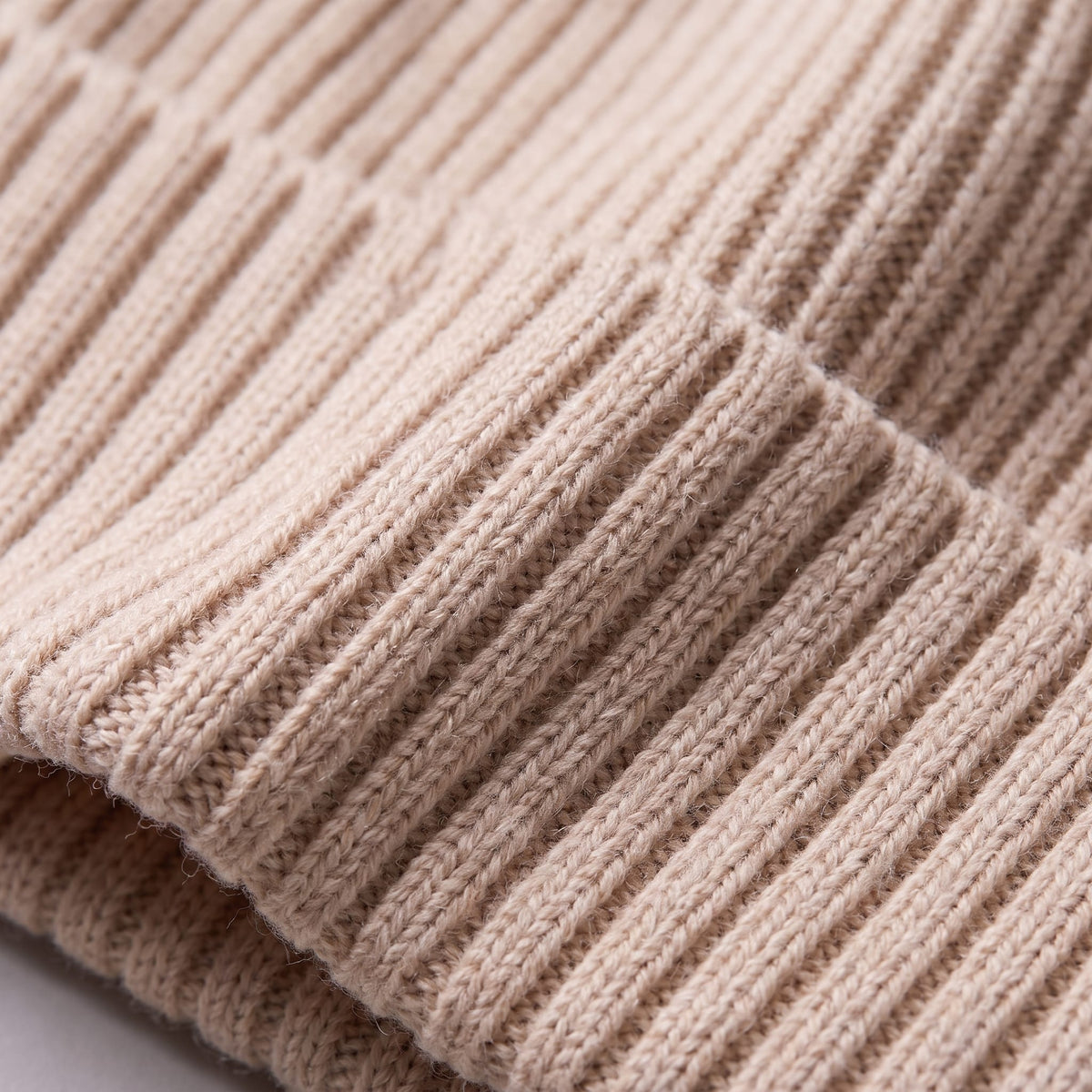 Herren Strickmütze mit Umschlag | Tobias
