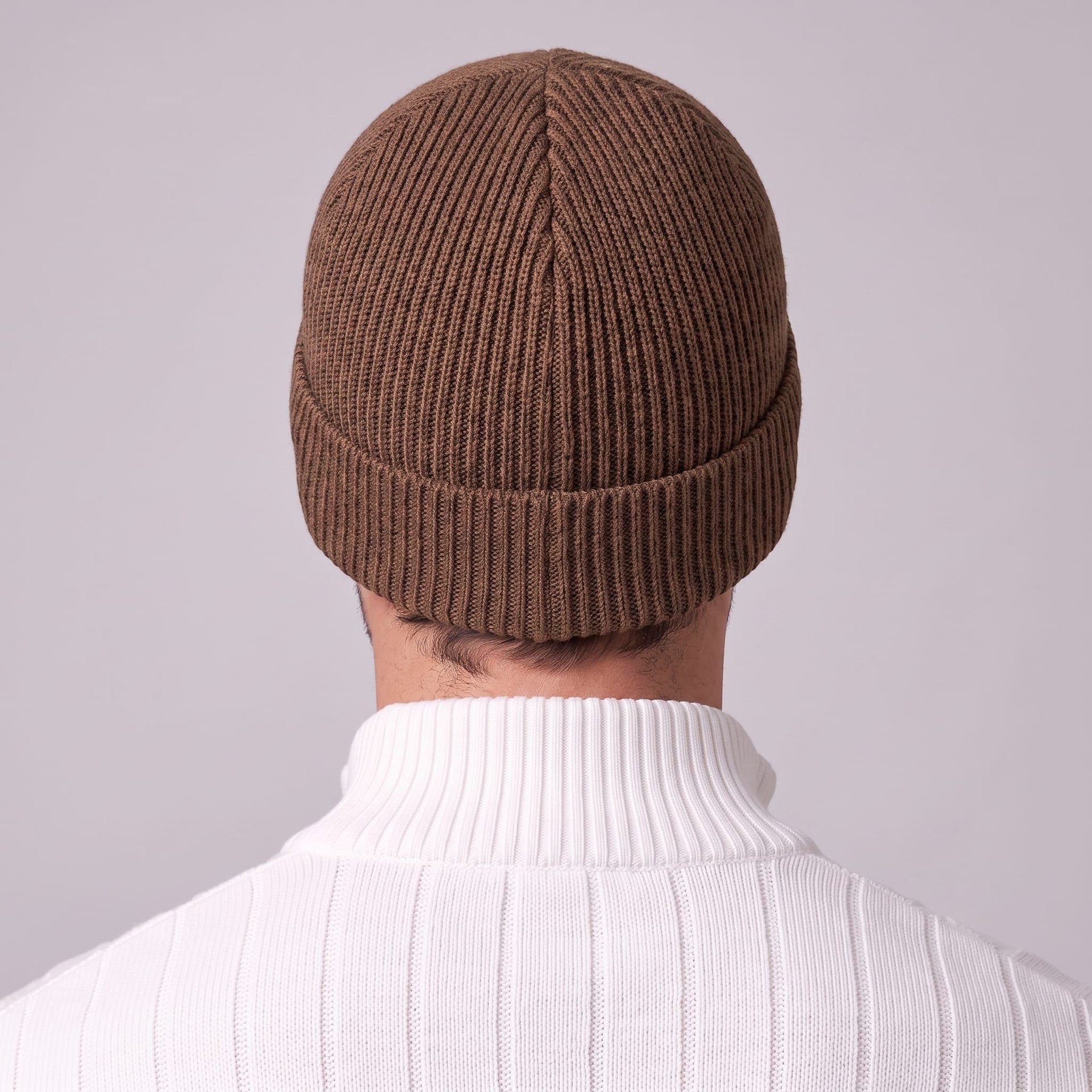 Herren Strickmütze mit Umschlag | Tobias