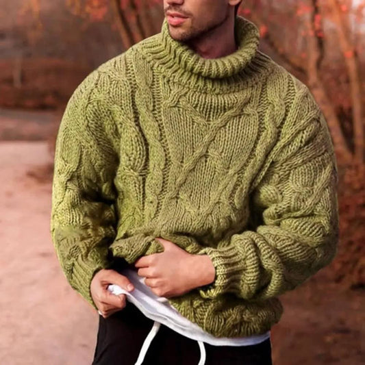 Herren Rollkragenpullover dick gestrickt | Adrian_1