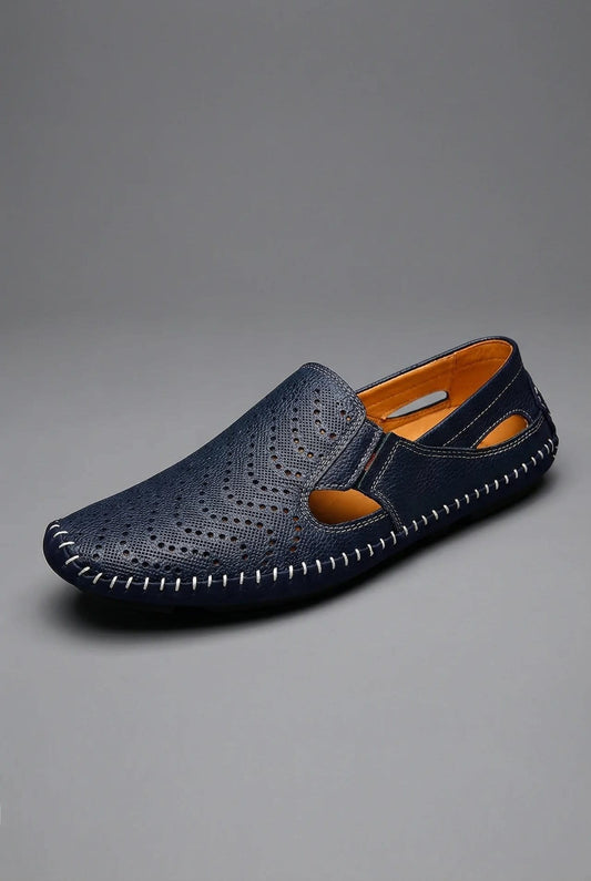 Herren Loafer perforiert mit Handnaht | Daniel_1