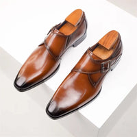 Herren Business-Schuhe mit Monkstrap-Schnalle | Erich
