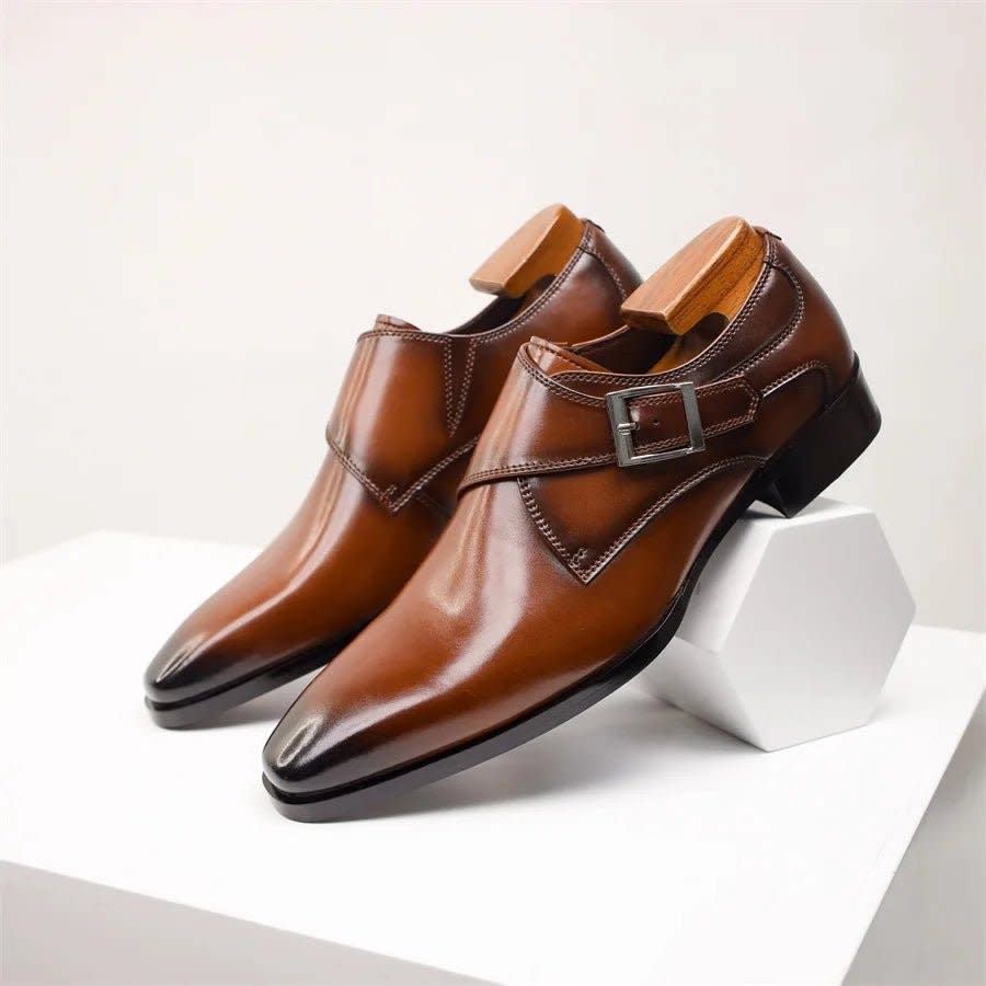 Herren Business-Schuhe mit Monkstrap-Schnalle | Erich_5