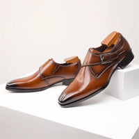 Herren Business-Schuhe mit Monkstrap-Schnalle | Erich