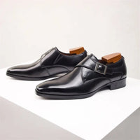 Herren Business-Schuhe mit Monkstrap-Schnalle | Erich