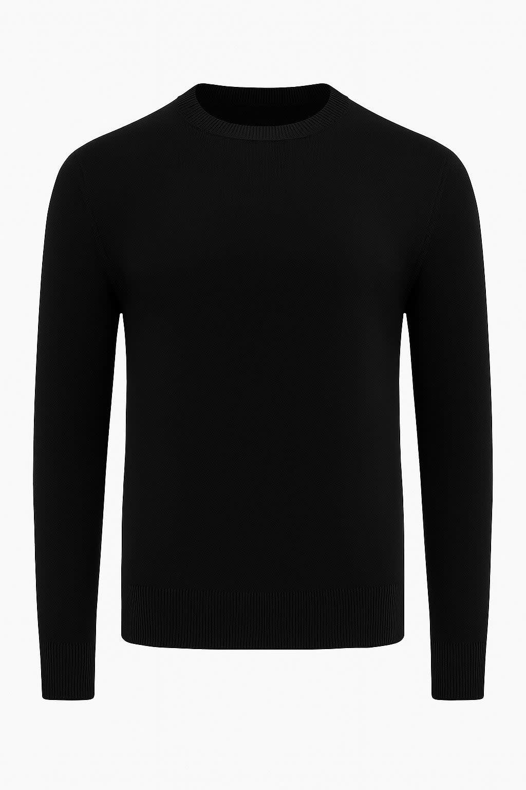 Herren Strickpullover mit Rundhalsausschnitt | Michel_6