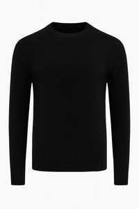 Herren Strickpullover mit Rundhalsausschnitt | Michel