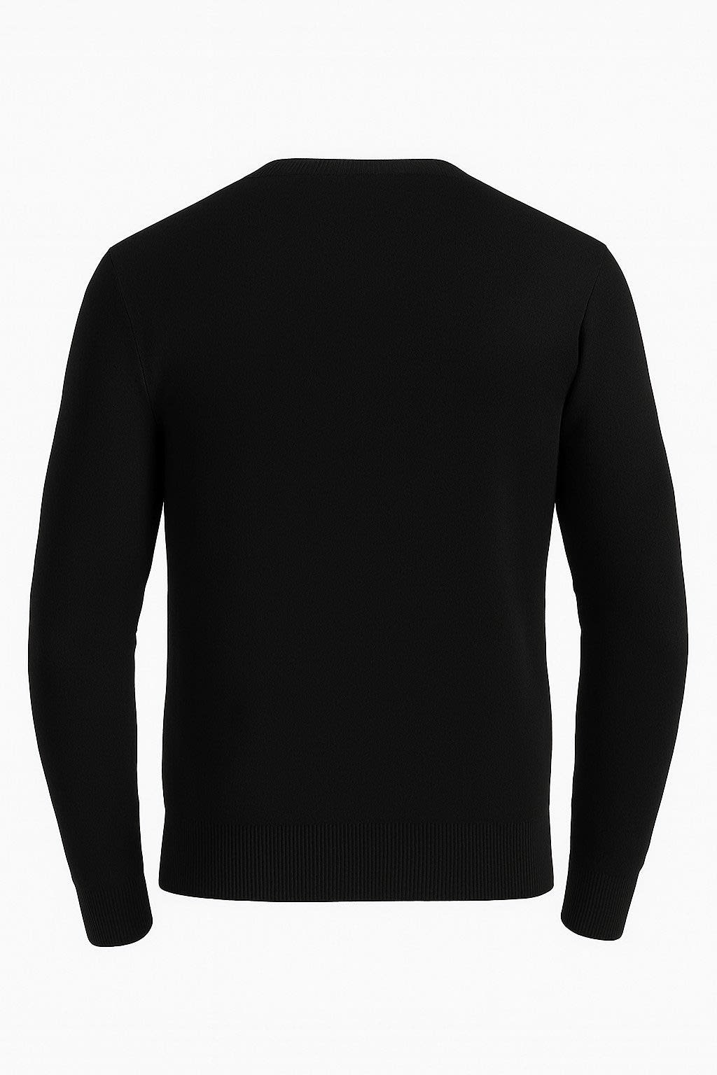 Herren Strickpullover mit Rundhalsausschnitt | Michel_7