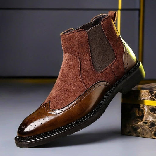 Herren Brogue-Stiefel elegant und bequem | Rolf_1