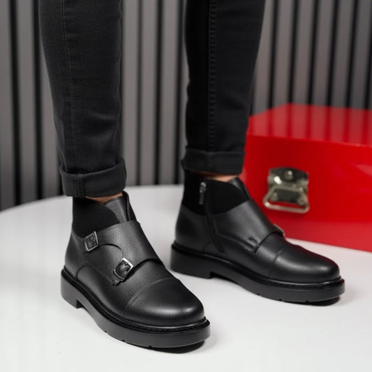 Herren Stiefel mit Schnallenverschluss | Rainer_1