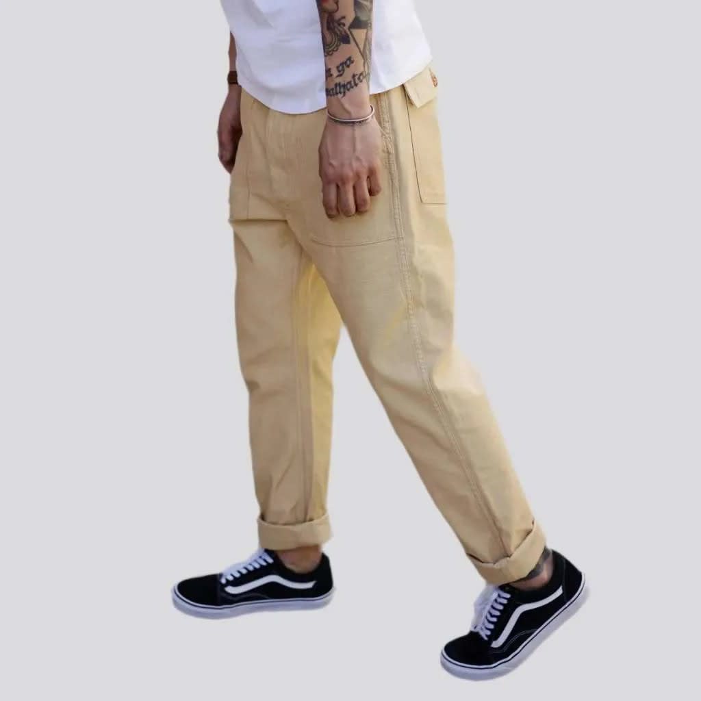 Herren Workerhose mit aufgesetzten Taschen | Keno