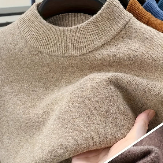 Herren Mock-Neck-Pullover aus Strick | Kurt_1