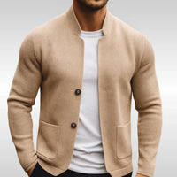 Herren Strickjacke mit Stehkragen | Ruben