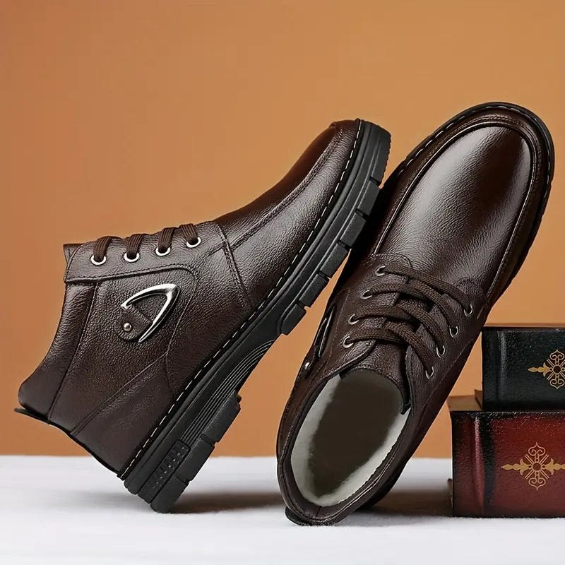 Herren Winterschuhe aus Leder mit Thermofutter | Bernhard_2