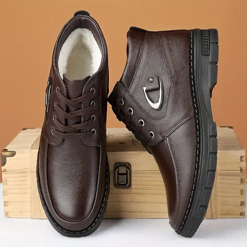 Herren Winterschuhe aus Leder mit Thermofutter | Bernhard_3