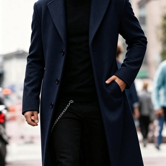 Herren Trenchcoat im klassischen Schnitt | Heinz_1
