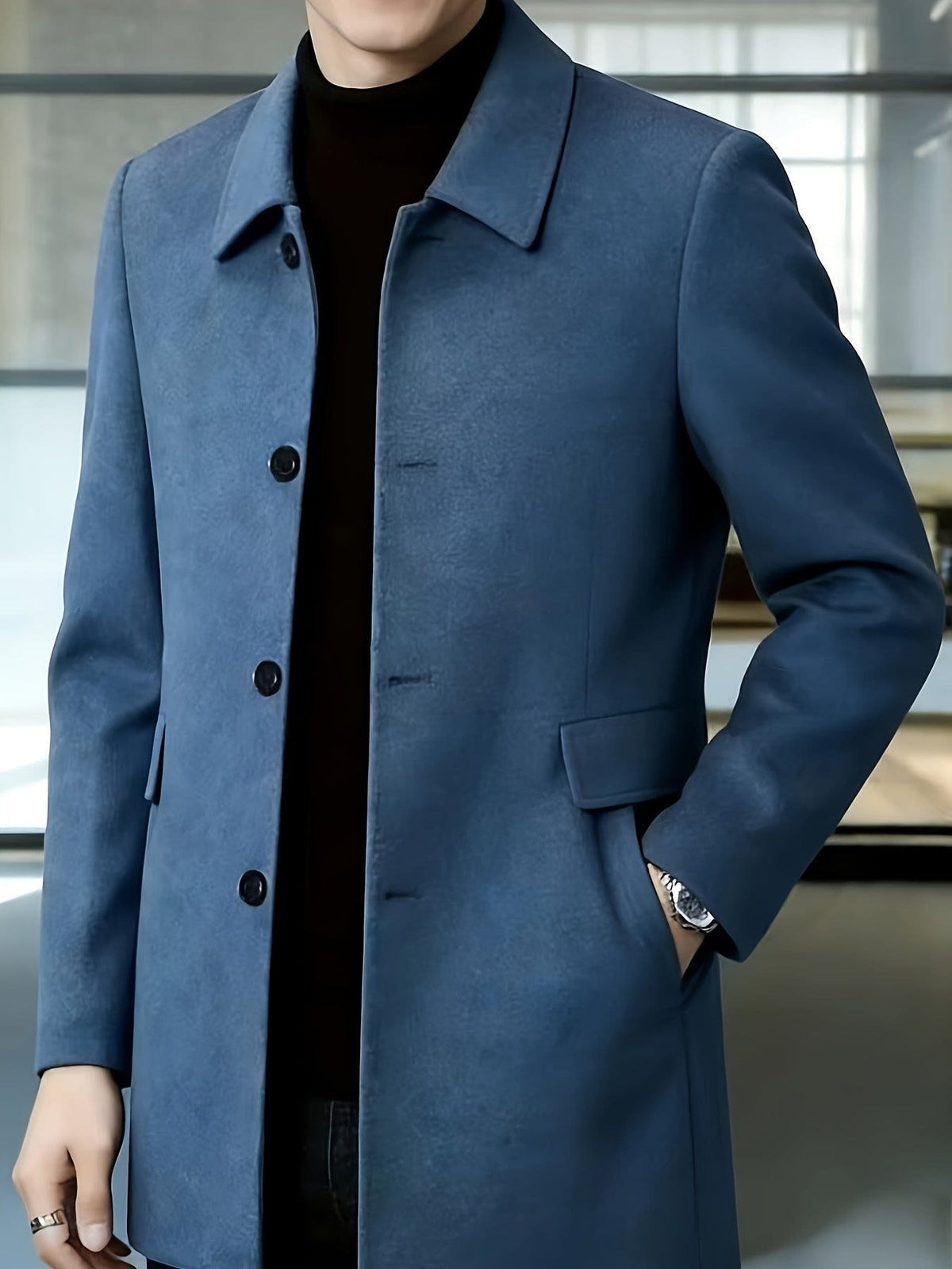 Herren Trenchcoat klassisch und vielseitig | Ingo_11
