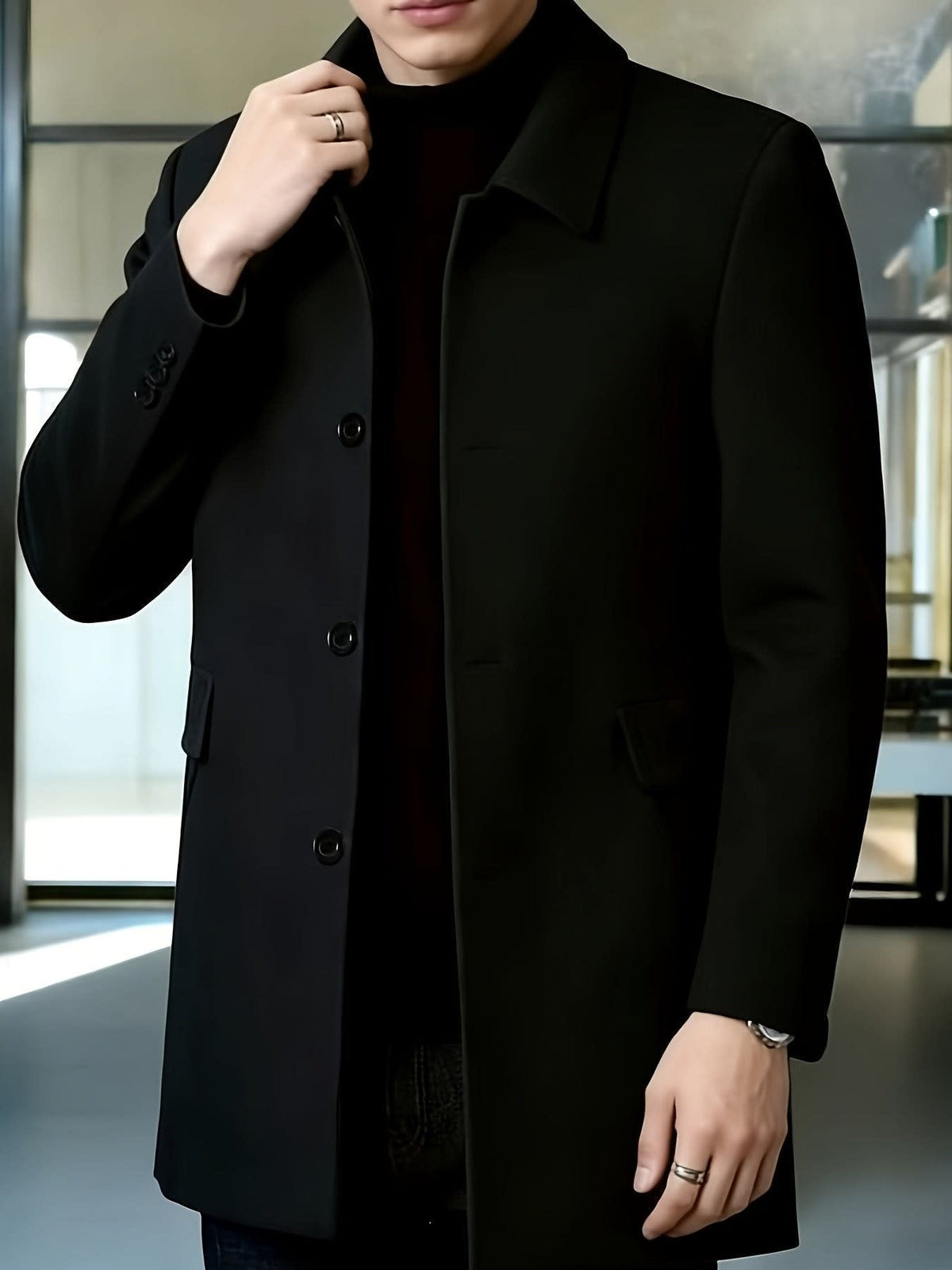 Herren Trenchcoat klassisch und vielseitig | Ingo_19