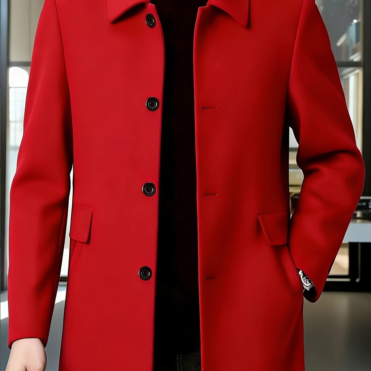 Herren Trenchcoat klassisch und vielseitig | Ingo