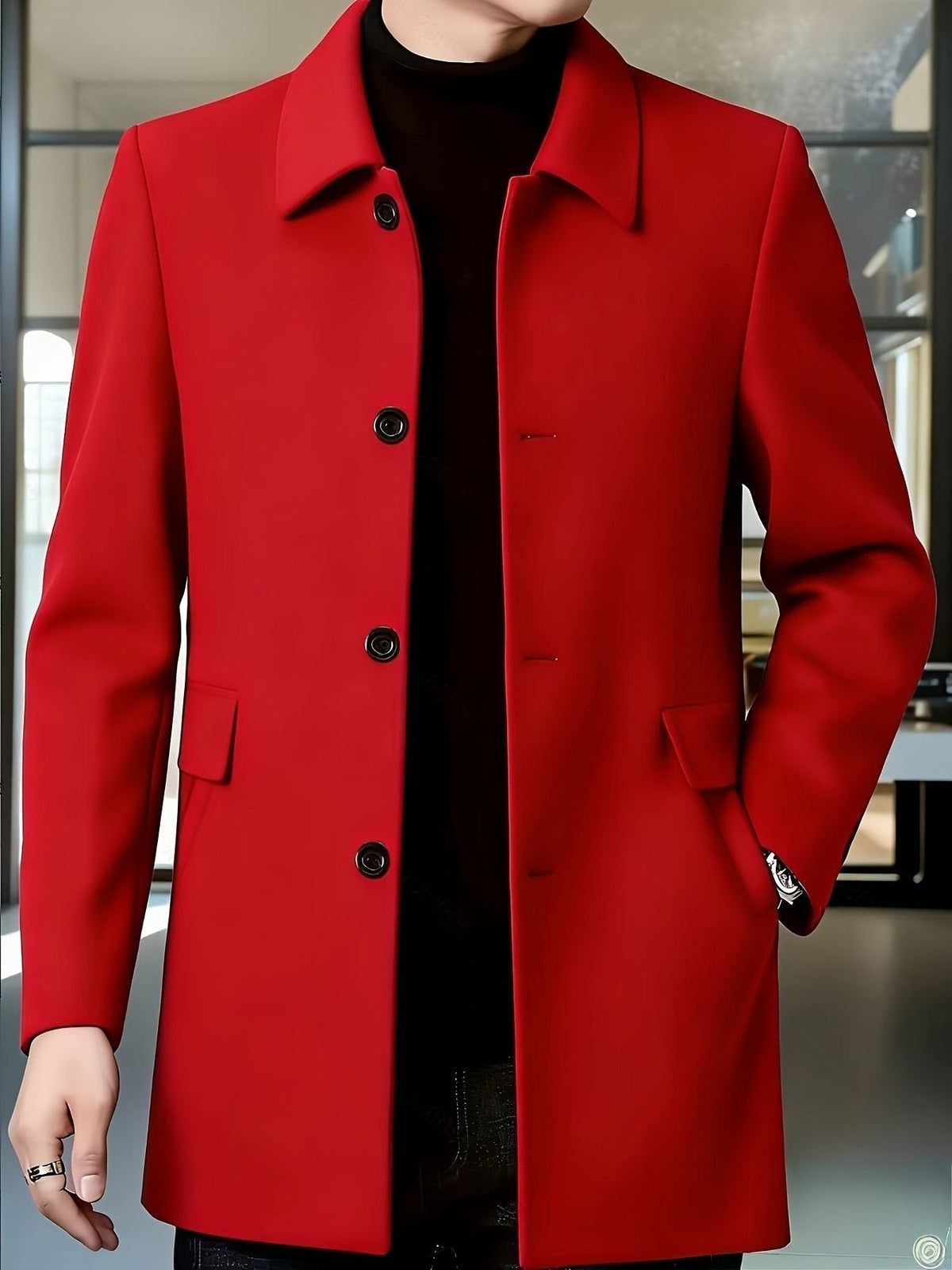 Herren Trenchcoat klassisch und vielseitig | Ingo